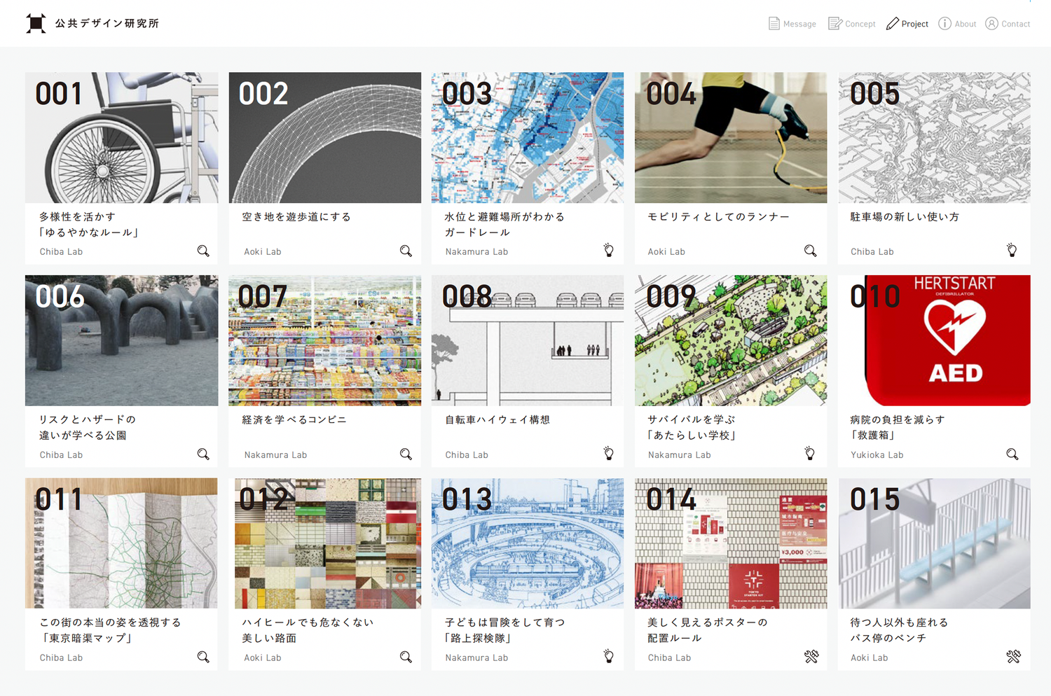 プロジェクトWebサイト